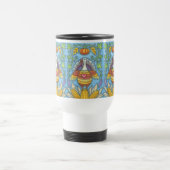 FOLK ART TURKEY, THANKSGIVING COMMUTER REIZEN MUG REISBEKER (Center)