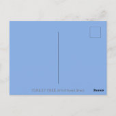 FOLK ART TURKEY TREE, THANKSGIVING GOBBLER HUMOR BRIEFKAART (Achterkant)