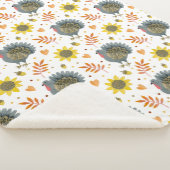 Folk Art Turkeys Sherpa Deken (3/4)