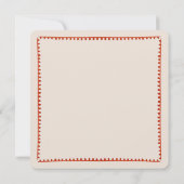 Folk Art Valentijn Flat Kaart (Achterkant)