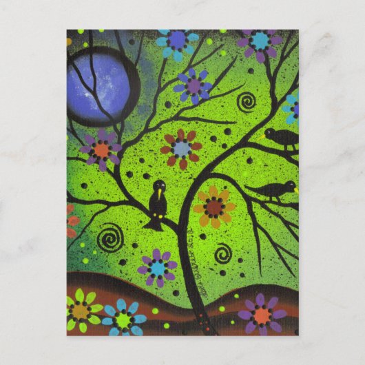 Folk Art van Lori Everett Briefkaart (Voorkant)