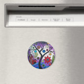 FOLK ART VAN LORI EVERETT Rainbow Twilight Magneet (Insitu (Vaatwasser))