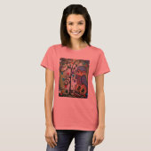 Folk Art van Lori Everett Womans T-Shirt (Voorkant volledig)
