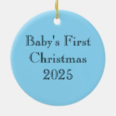 Folk Art Vogels Bloemen Eikels Keramisch Ornament (Achterkant)