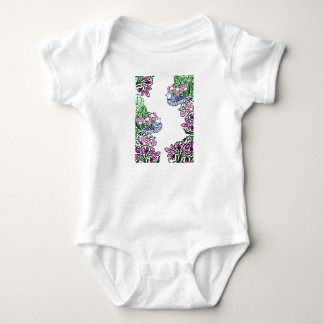 Folk Art Vogels Bloemen Eikels Romper