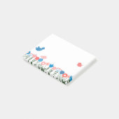 Folk Art Vogels en Bloemen Post-it® Notities Notes (Schuin)