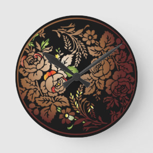 Folk Art Wall klok