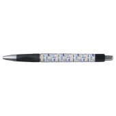 Folk Art Winter Bird Pattern Pen (Voorkant)