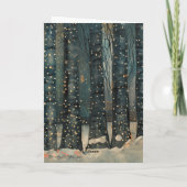 Folk Art Zwarte Kat Briefkaart - Schrijfpapier (Achterkant)