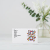 Folk Birds Visitekaartje (Staand voorkant)