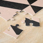 Folk Bloemen Symmetrische Digitale Gouache Legpuzzel (Zijkant)