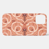 Folk Bloemenslang: symmetrisch  Case-Mate iPhone Case (Achterkant (horizontaal))