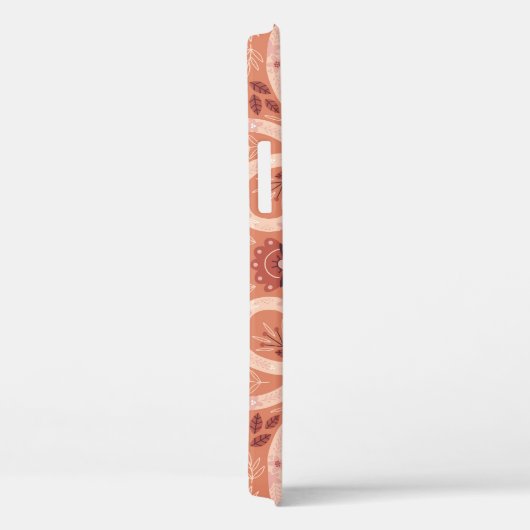 Folk Bloemenslang: symmetrisch  Case-Mate iPhone Case (Achterkant / Rechts)