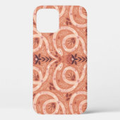 Folk Bloemenslang: symmetrisch  Case-Mate iPhone Case (Achterkant)