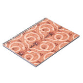 Folk Bloemenslang: symmetrisch Notitieboek (Linkerzijde)