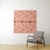 Folk Bloemenslang: symmetrisch Wandkleed (In Situ (horizontaal))