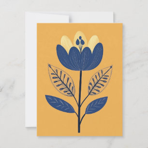 Folk Bloom No.259 Briefkaart