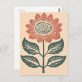 Folk Bloom No.260 Briefkaart (Voorkant / Achterkant)