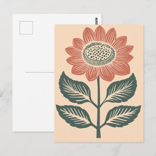 Folk Bloom No.260 Briefkaart (Voorkant / Achterkant)