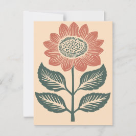 Folk Bloom No.260 Briefkaart