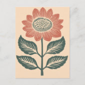 Folk Bloom No.260 Briefkaart (Voorkant)