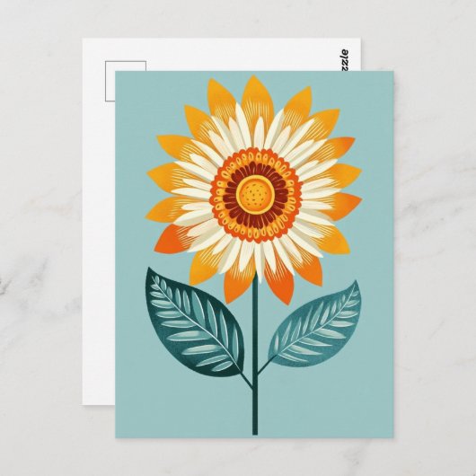 Folk Bloom No.264 Briefkaart (Voorkant / Achterkant)