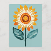 Folk Bloom No.264 Briefkaart (Voorkant)