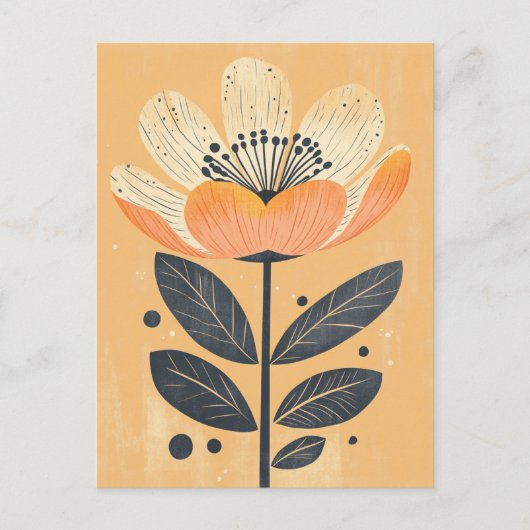 Folk Bloom No.267 Briefkaart (Voorkant)