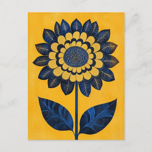 Folk Bloom No.270 Briefkaart (Voorkant)