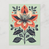 Folk Bloom No.271 Briefkaart (Voorkant)