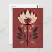 Folk Bloom No.272 Briefkaart (Voorkant / Achterkant)