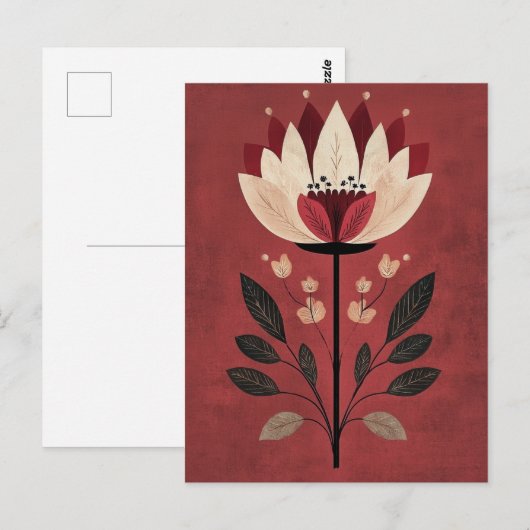 Folk Bloom No.272 Briefkaart (Voorkant / Achterkant)