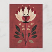 Folk Bloom No.272 Briefkaart (Voorkant)