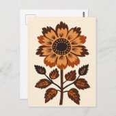 Folk Bloom No.274 Briefkaart (Voorkant / Achterkant)