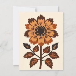 Folk Bloom No.274 Briefkaart