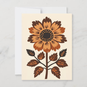 Folk Bloom No.274 Briefkaart
