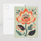 Folk Bloom No.275 Briefkaart (Voorkant / Achterkant)