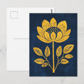 Folk Bloom No.276 Briefkaart (Voorkant / Achterkant)