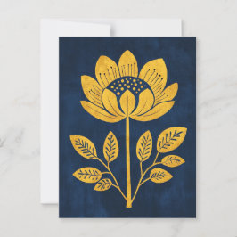 Folk Bloom No.276 Briefkaart