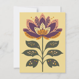 Folk Bloom No.279 Briefkaart