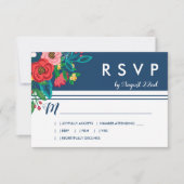 Folk Boeket - Blue Boho RSVP (Voorkant)