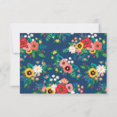 Folk Boeket - Blue Boho RSVP (Achterkant)