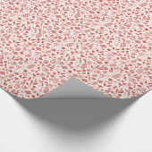 Folk Botanical Print Cadeaupapier (Hoek)