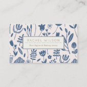 Folk Botanical Print Visitekaartje (Voorkant)