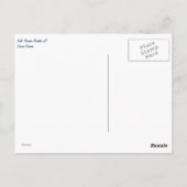 Folk Dancer Hen x2 Briefkaart (Achterkant)