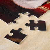 Folk Dancers in Tuzla Bosnië Legpuzzel (Zijkant)