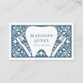 Folk Dentist logo Modern Visitekaartje (Voorkant)