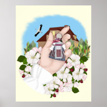 Folk Doll, Motanka. Inheemse woning