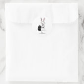 Folk Easter Bunny Rabbit Sticker (Tas)