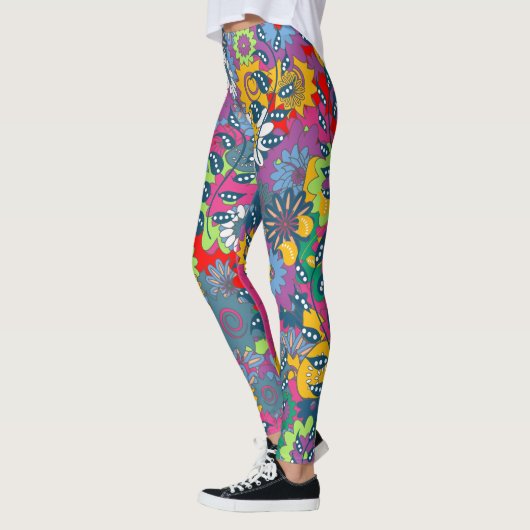 Folk Floral Leggings (Links)